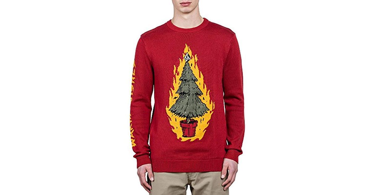 volcom christmas sweater