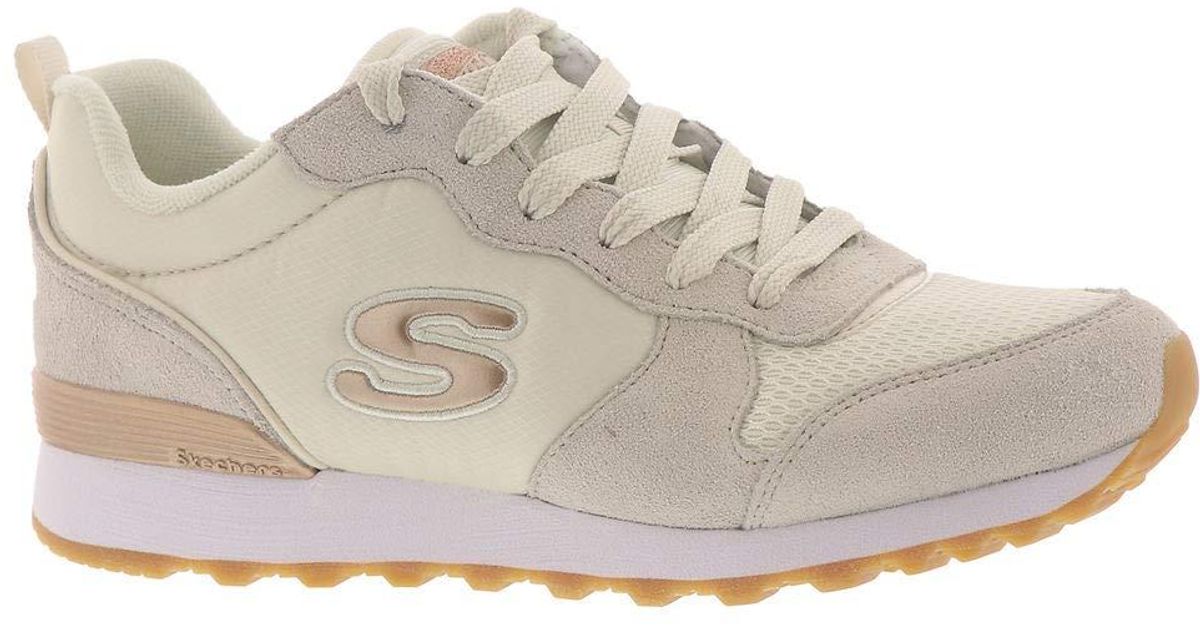 Skechers Street Og 85-gold'n Gurl Sneaker in White | Lyst