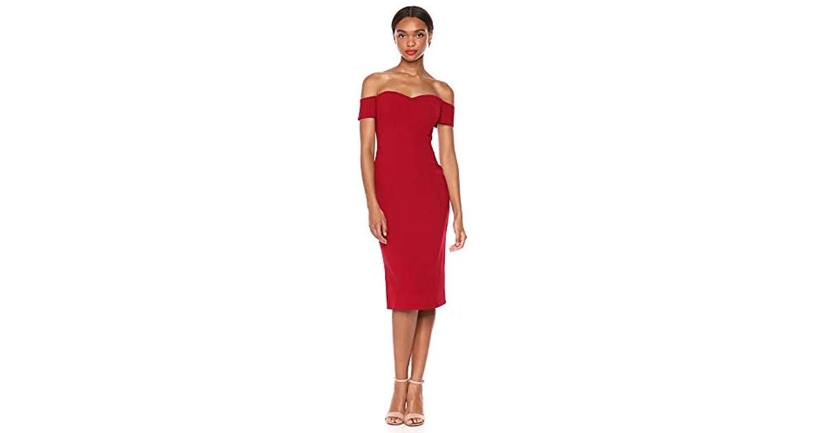JS Collection Womens Off Shoulder Sweetheart Gown