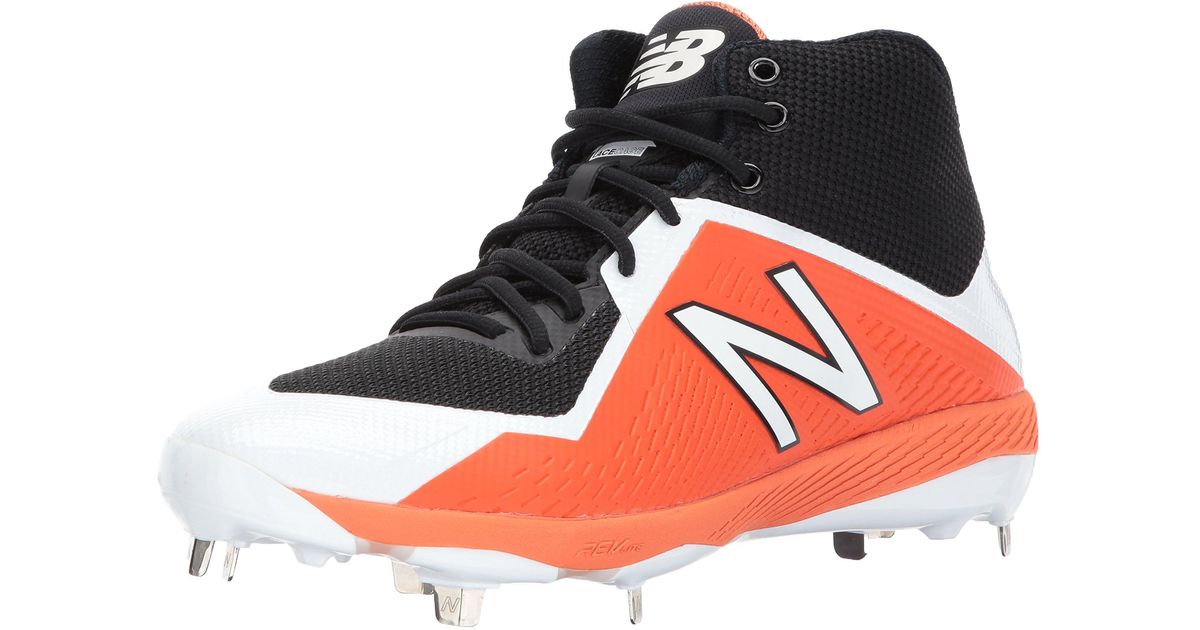 new balance men's m4040v4 mid metal baseball cleats