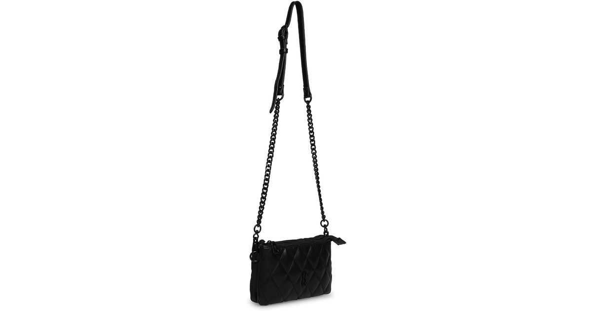 Steve Madden Dole Multi Compartment Crossbody in Black Lyst