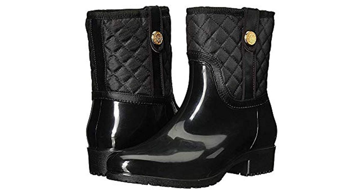 tommy hilfiger freez rain boots
