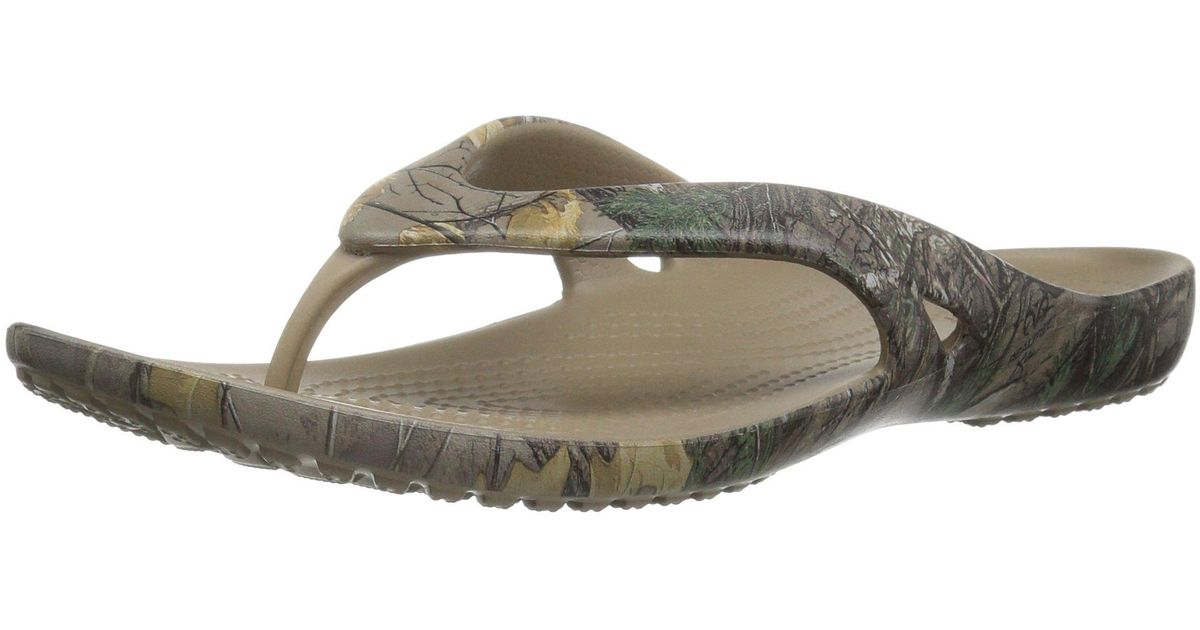 crocs realtree flip flops
