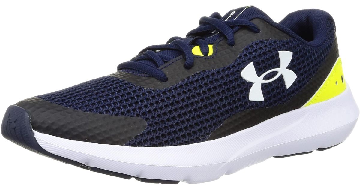 Under Armour Lace Surge 3 running Shoe, in Blue for Men Lyst