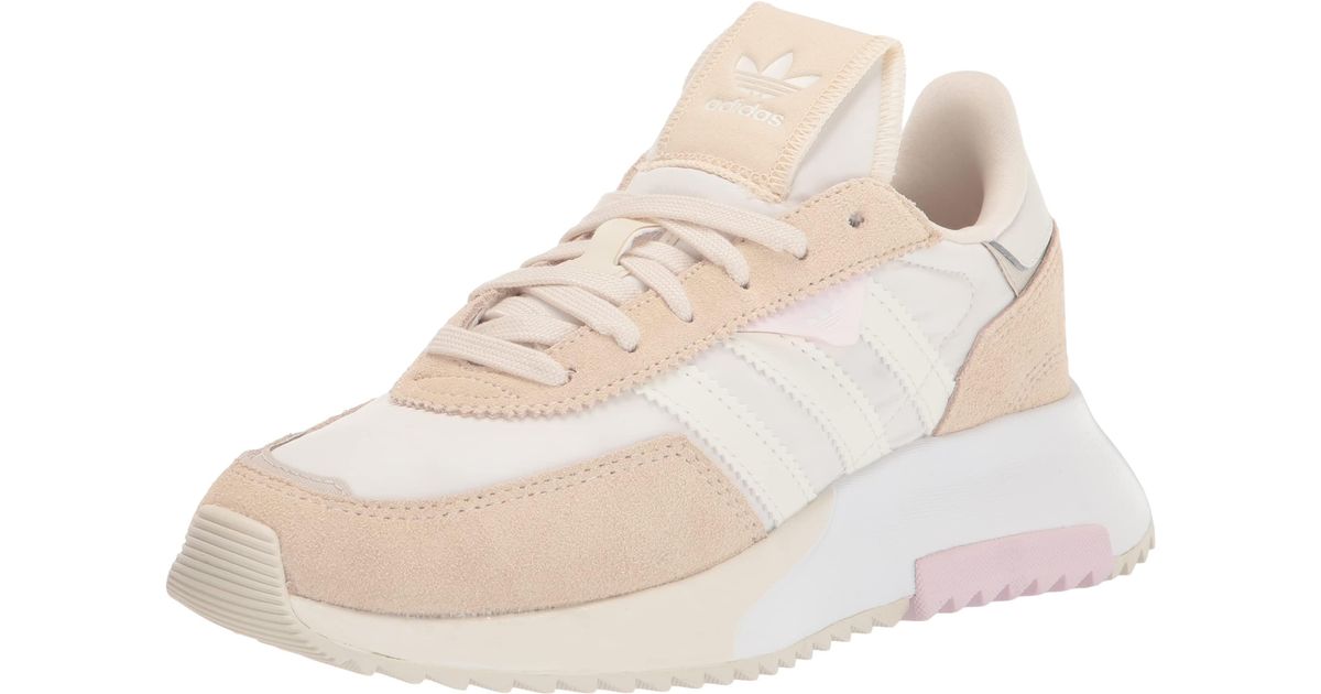 adidas Originals Suede Retropy F2 Sneaker in White | Lyst