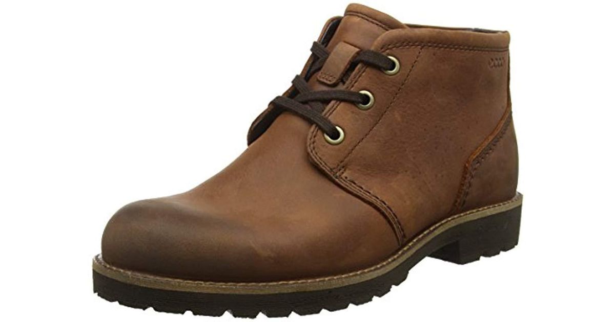 ecco men's jamestown mid chukka boot