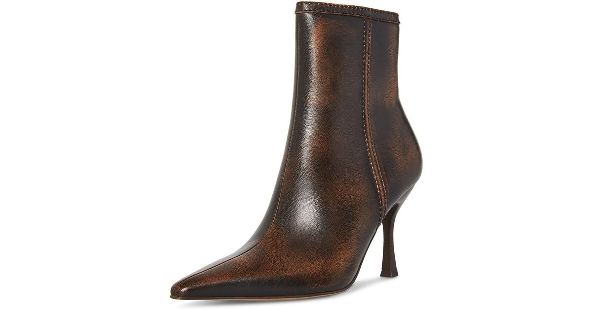 steve madden brown ankle boots