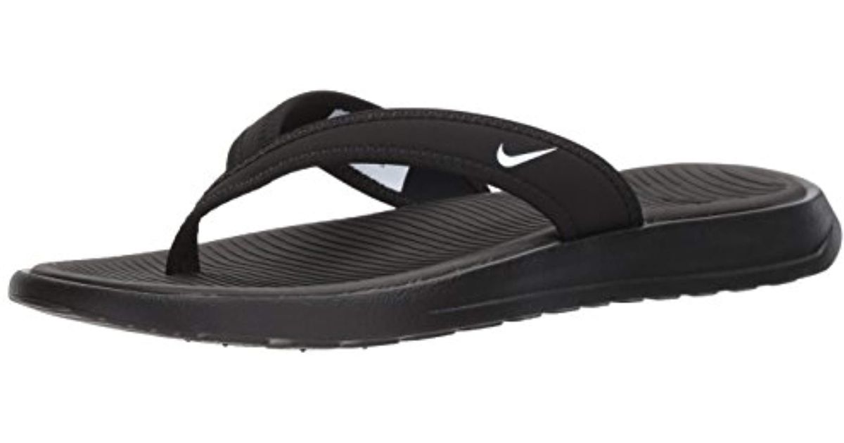 Nike Ultra Celso Thong Flip-flop, Black/white, 9.0 Regular Us | Lyst