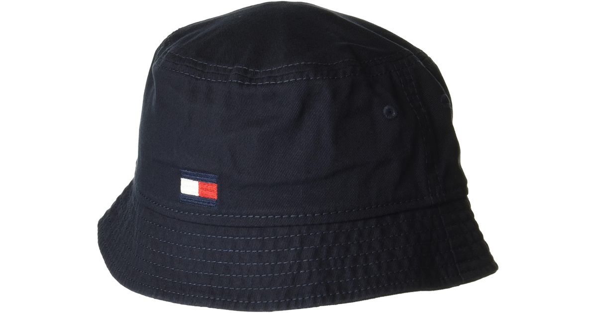 Tommy Hilfiger Bucket Hat in Blue for Men Lyst