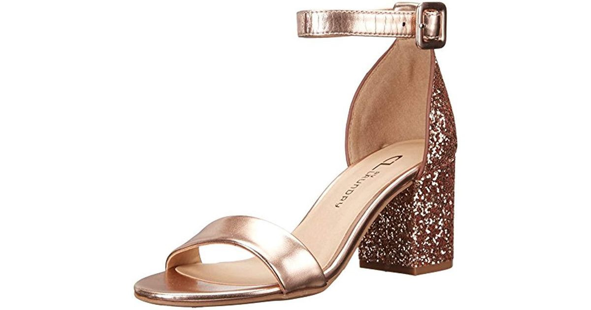 cl by laundry jody sandal rose gold