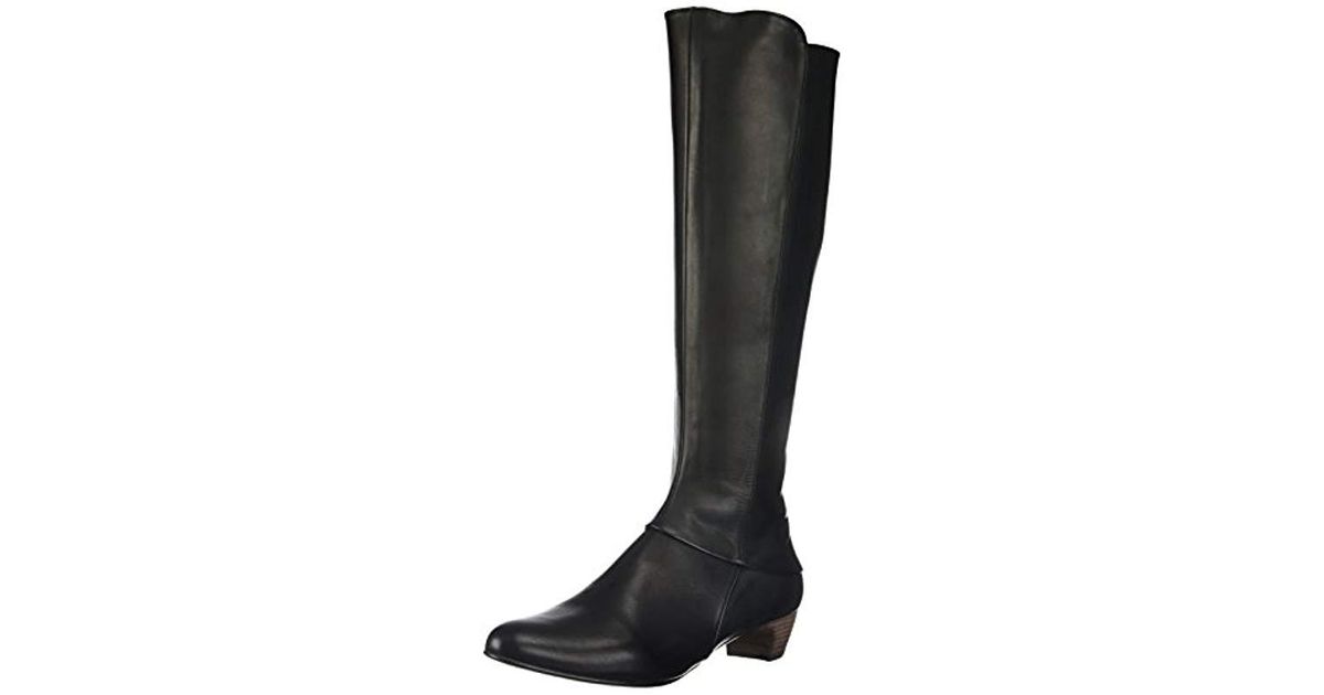 Coclico Seaghan Stacked Kitten Heel Tall Boot, Black, 38.5 Eu/8.5 M Us ...