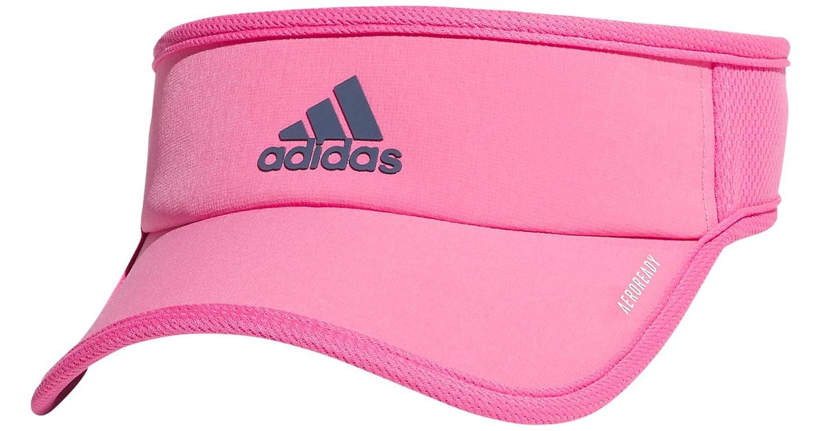 Pink adidas visor sale
