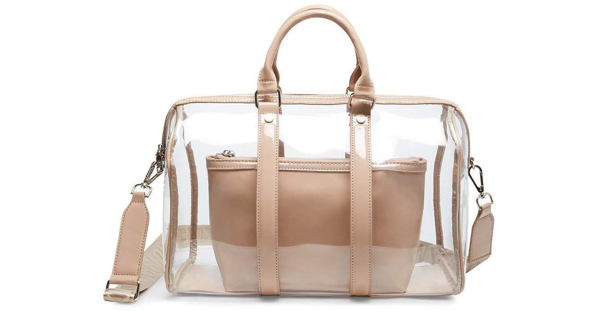 SCENE BAG CLEAR  Steve madden handbags, Designer crossbody bags, Cross  body handbags