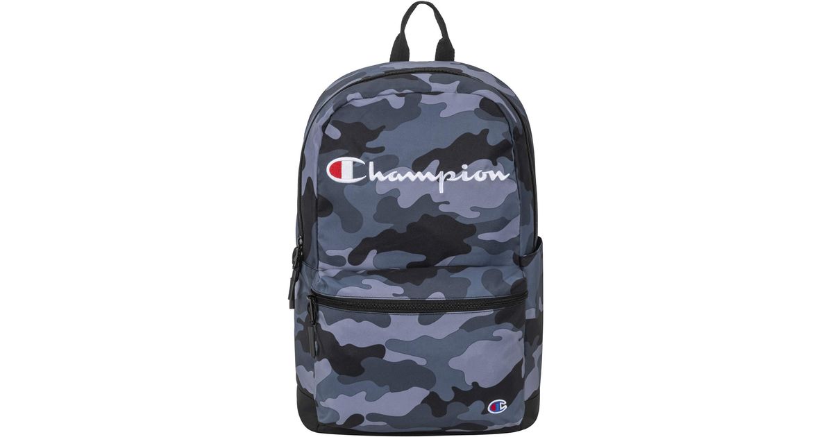 camo champion backpack