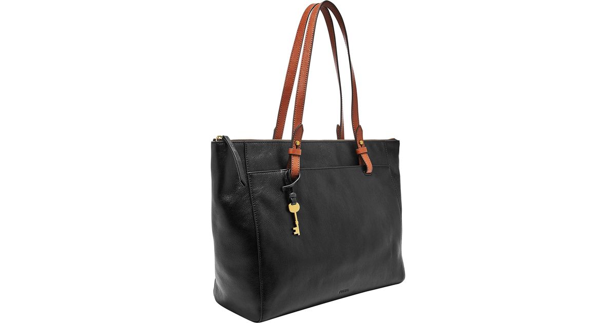 Fossil Rachel Leather Tote Bag Purse 