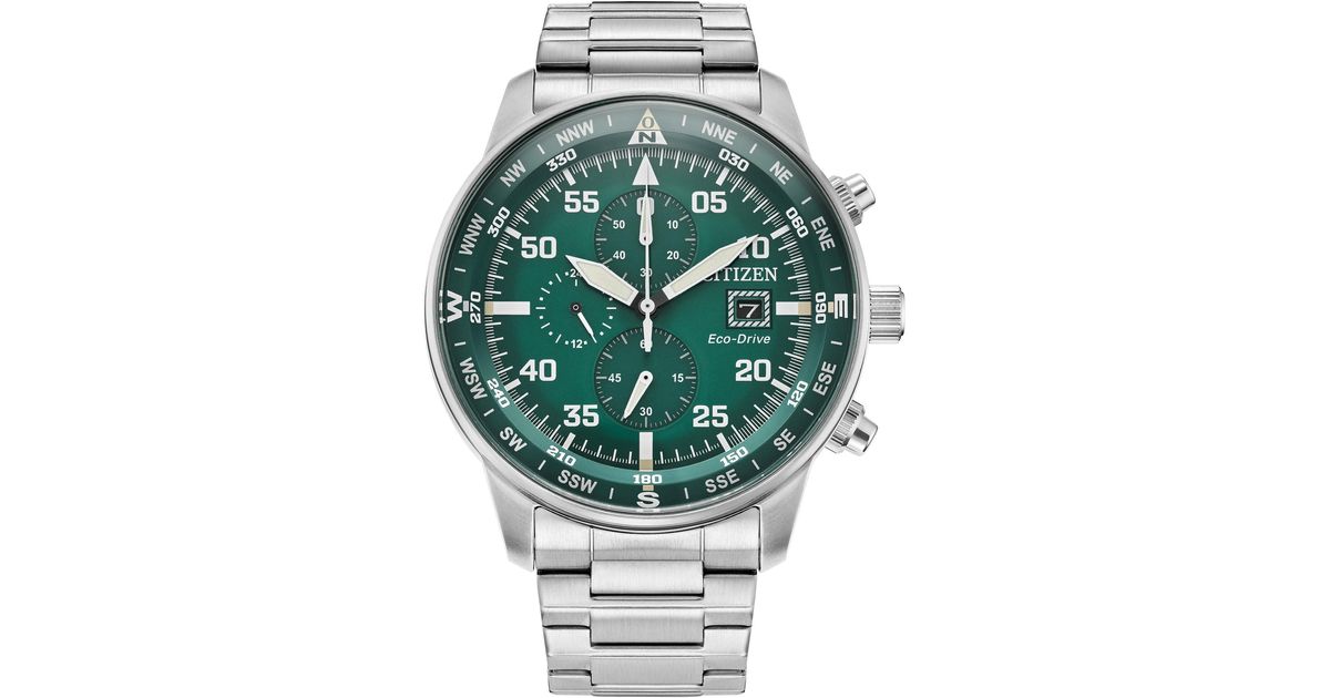 Citizen Ecodrive Sport Casual Brycen Weekender Chronograph Stainless