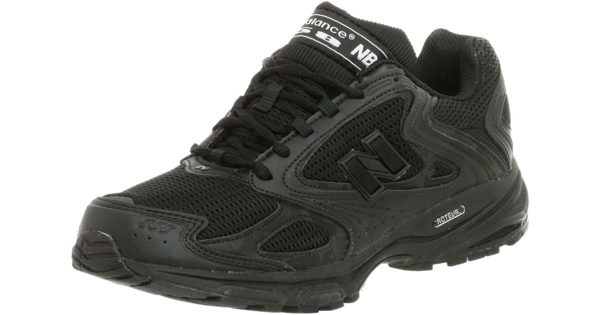 New Balance 858 V1 Cross Country Running Shoe in Black/Silver (Black