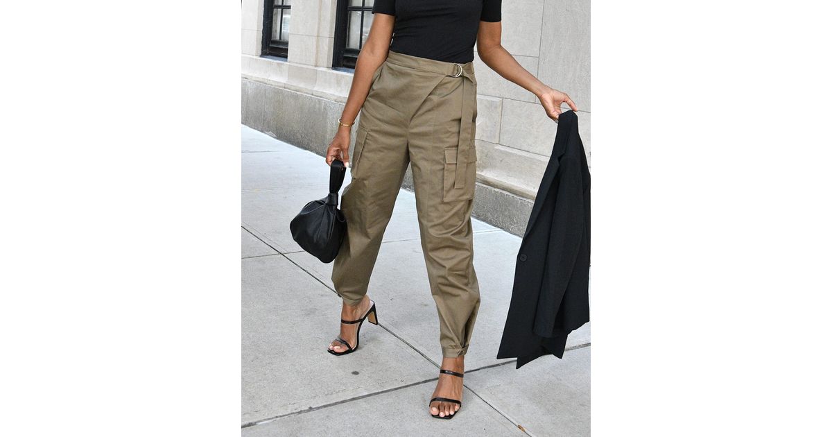 The Drop Mushroom Belted Cargo Pant By @karenbritchick | Lyst