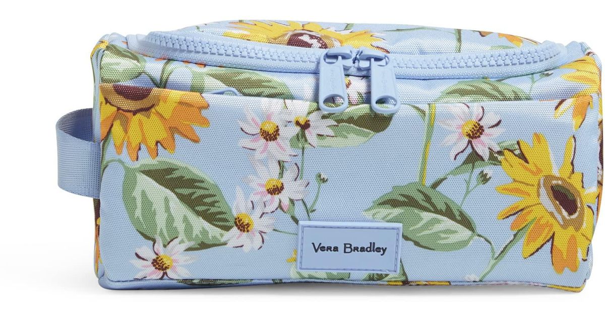 Vera Bradley Recycled Lighten Up Reactive Ziparound Wristlet With Rfid