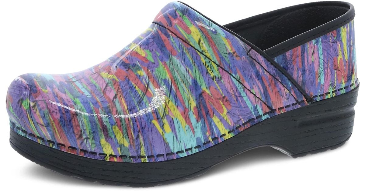 Dansko Professional Marker Patent Clog 8.5 9 M Us in Blue Lyst