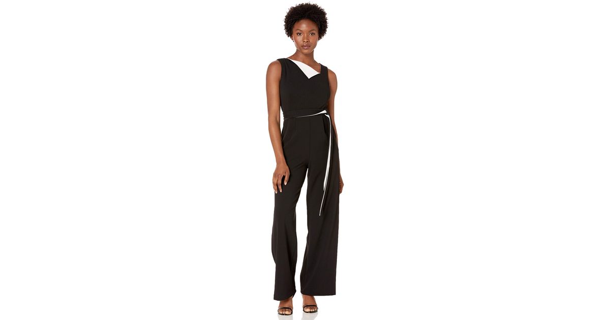 calvin klein petite jumpsuit