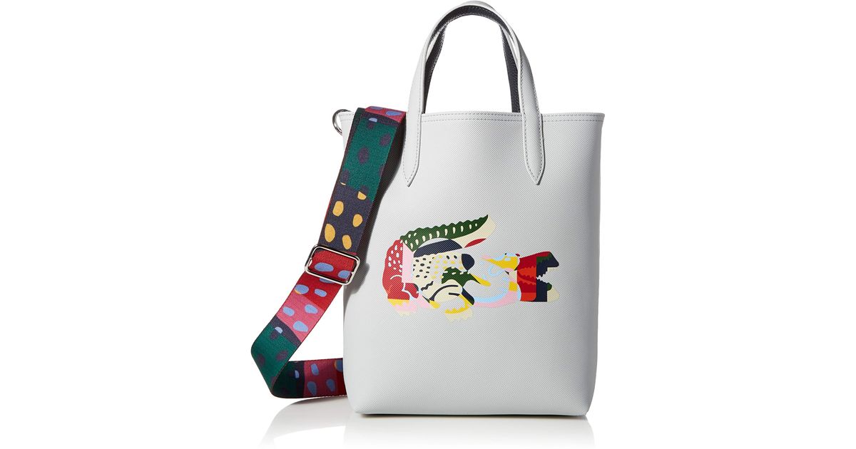 Lacoste S Graphic Anna Vertical Shopping Tote Bag - Lyst