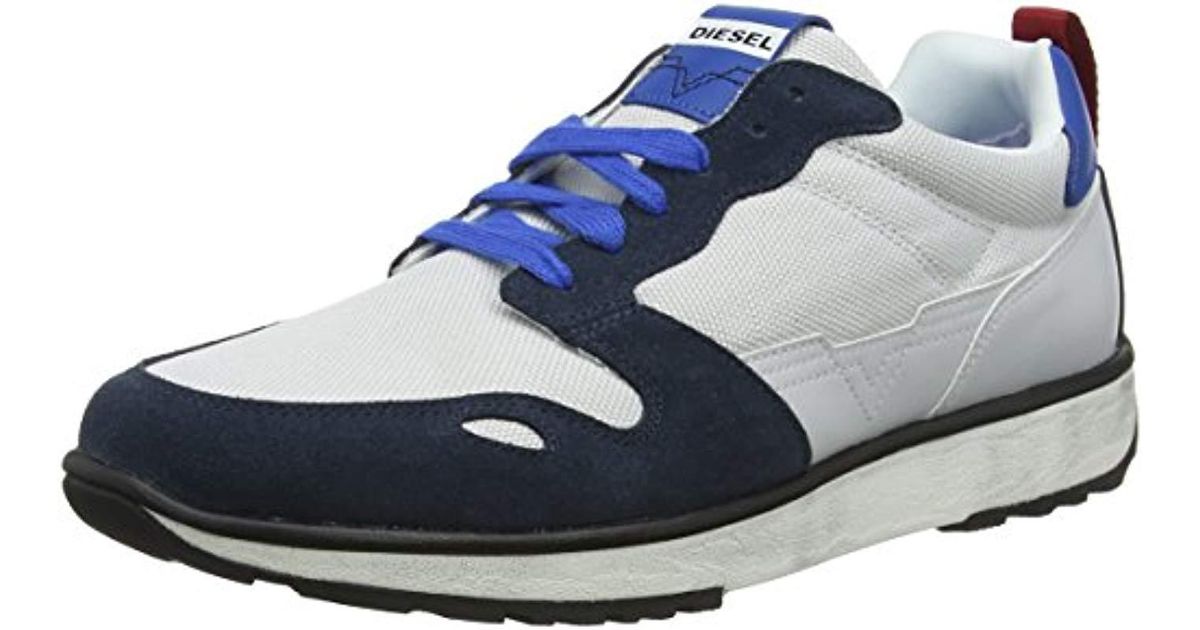 diesel blue trainers