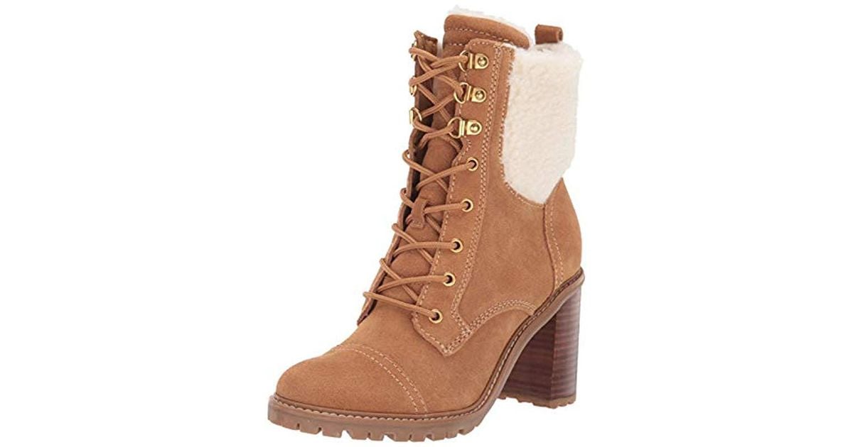 nine west cognac booties
