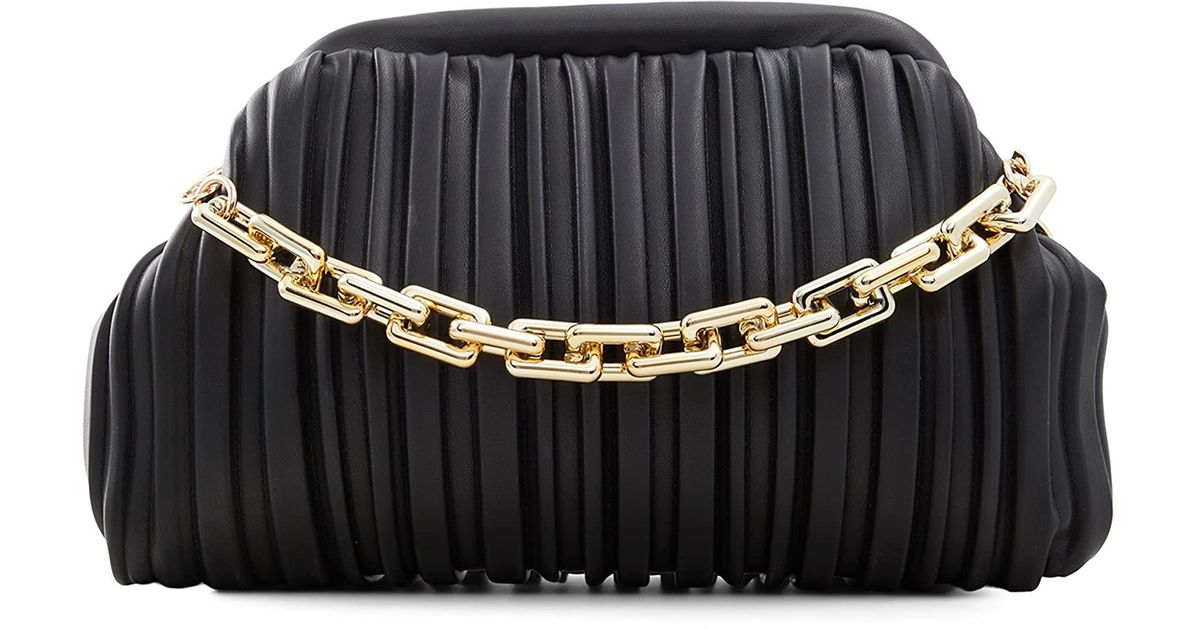 ALDO Synthetic S Aerrassa Clutch Bag in Black Lyst