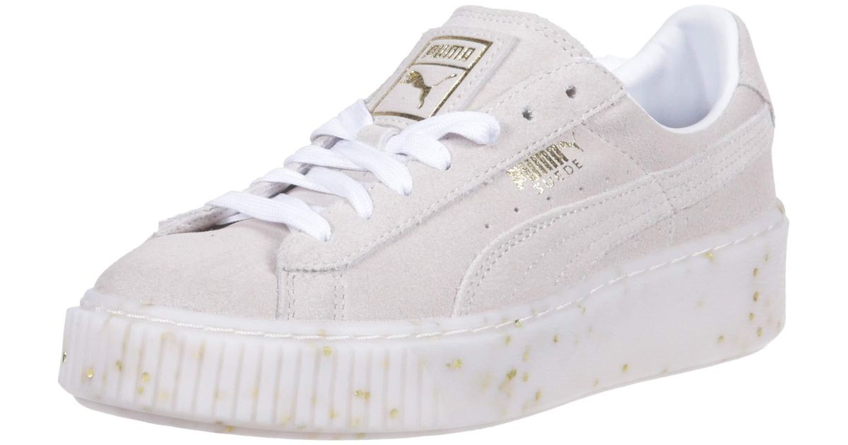 puma suede platform celebrate