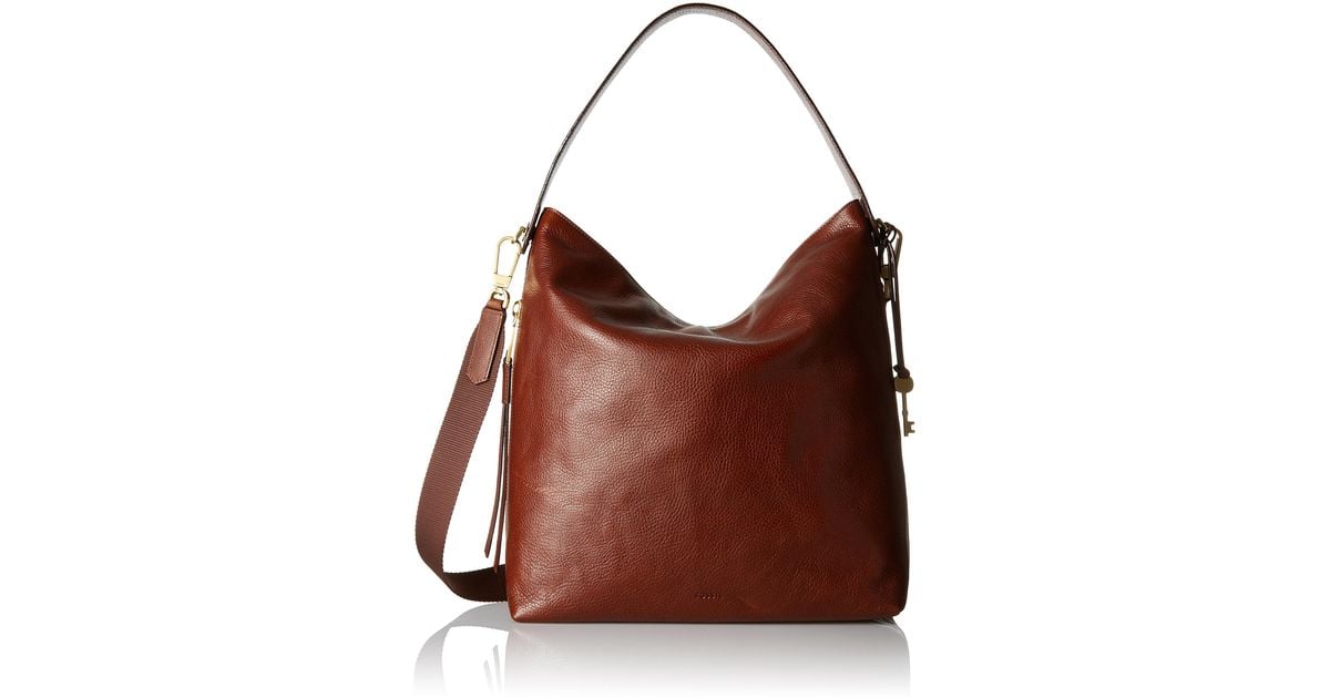 Hannah Leather Hobo Bag - ZB7954998 - Fossil