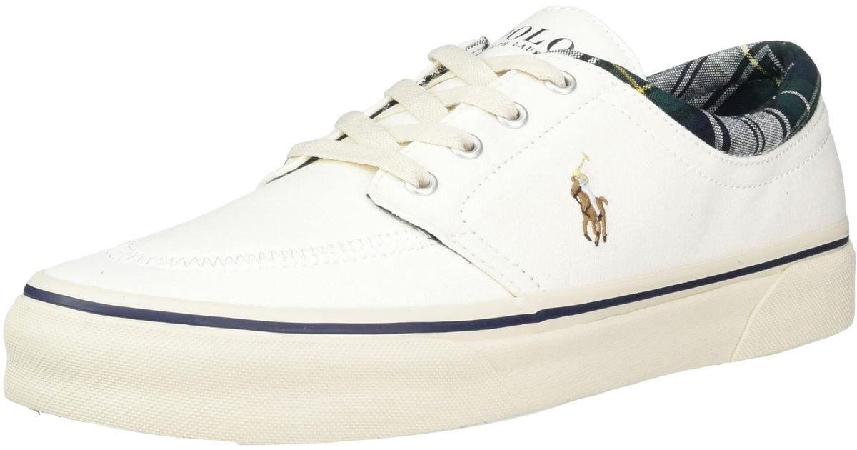 Polo Ralph Lauren Faxon X Lowtop Canvas Sneaker for Men Lyst