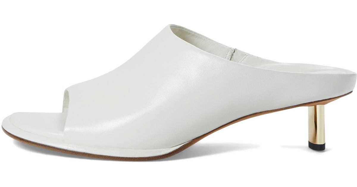 Vince Ezzy Slide Sandal in White | Lyst
