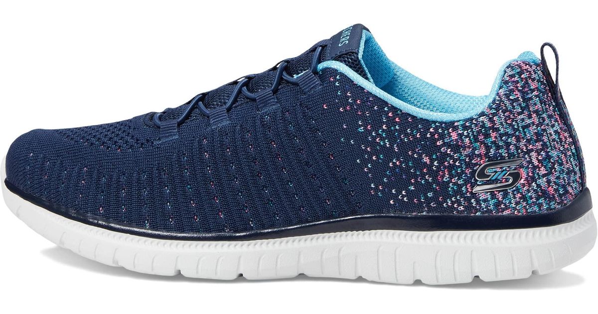 Skechers Virtue Sneaker in Blue | Lyst