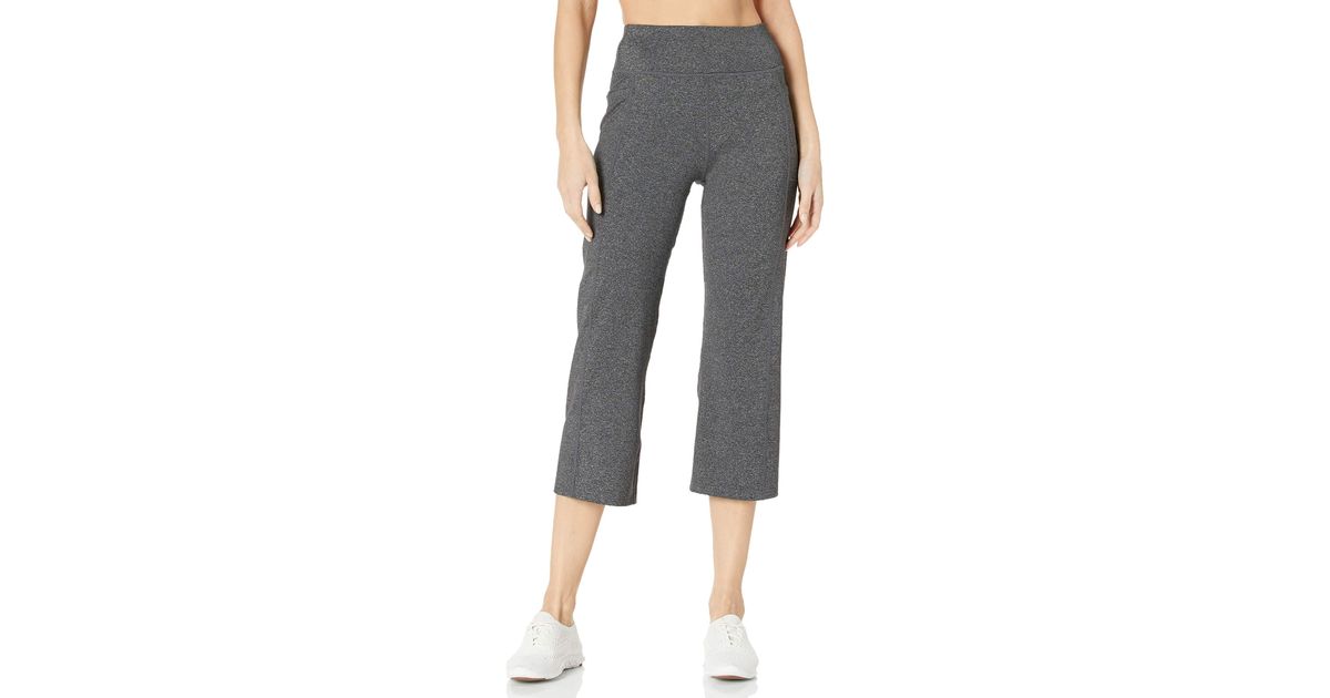 Skechers Synthetic Go Walk Lite Crop Pant in Charcoal (Gray) - Save 55% | Lyst