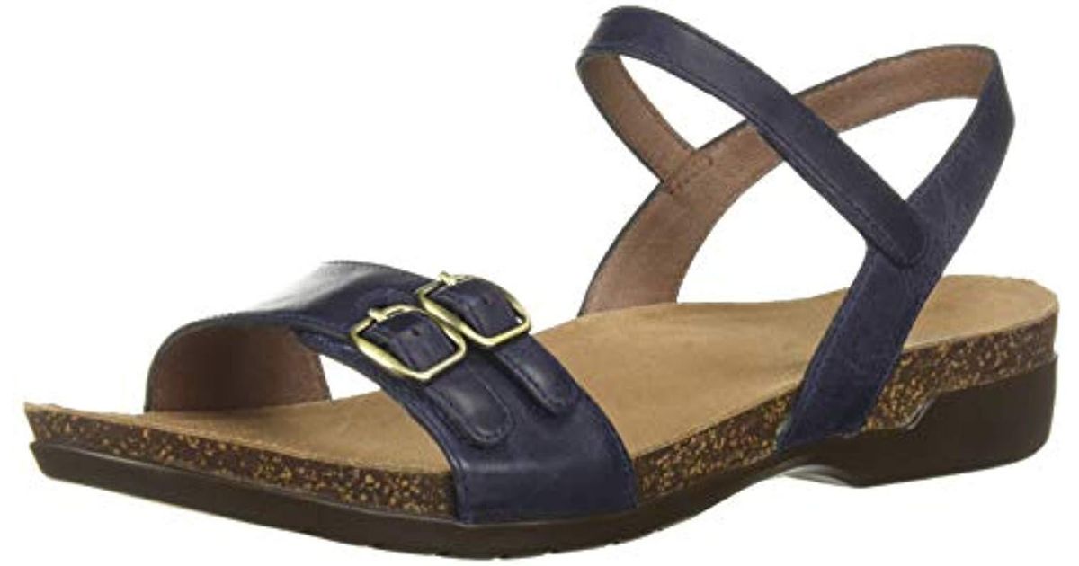 Women's Dansko Sacha Sandal, Size 9.5-10US / 40EU M - Black | Ankle strap sandals, Online 