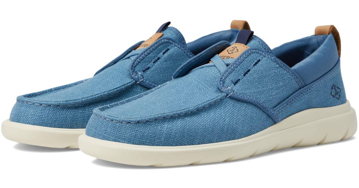 Sperry Top-Sider Men's Bahama Boot - Classic Blue Canvas Boat Shoe With Traction Rubber Sole 1 thumbnail image