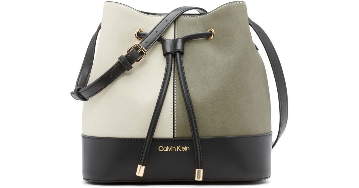 Calvin Klein Gabrianna Bucket Bag Save 48 Lyst