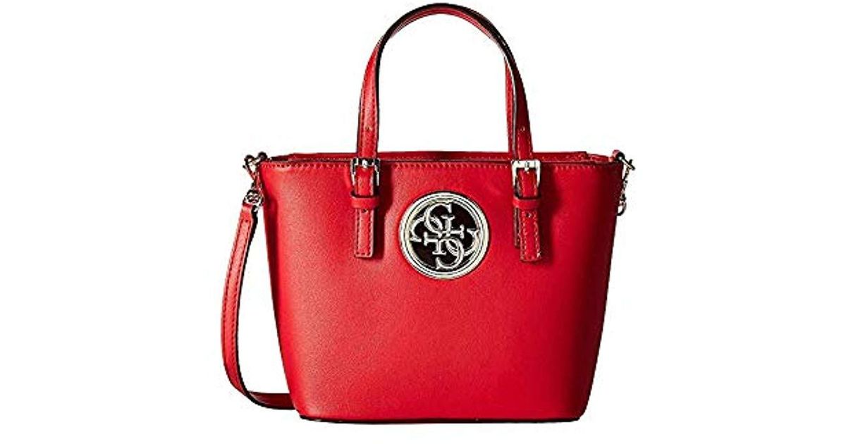 guess mini tote