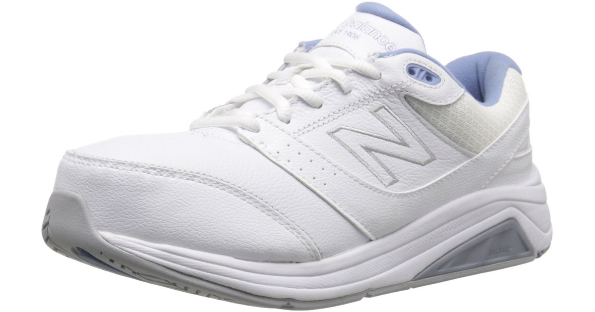 New Balance 928 V2 Walking Shoe in White/Blue (Gray) Lyst