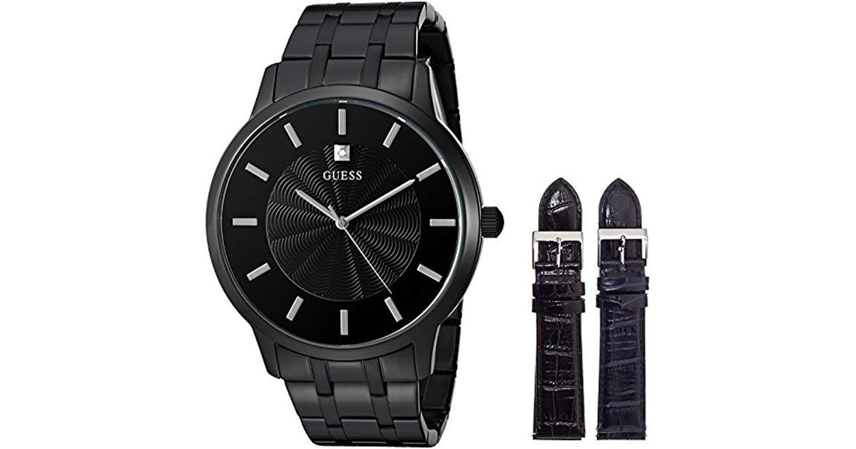 Guess Leather U0726g3 Classic Interchangeable Interchangeable