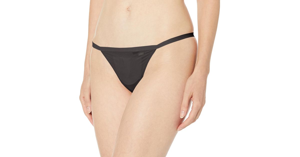 DKNY Active Comfort String Thong in Natural