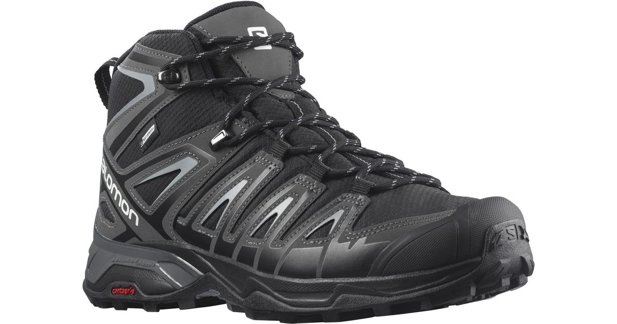 Salomon X Ultra Pioneer Mid Cswp Climbing Shoe in Black for Men Save