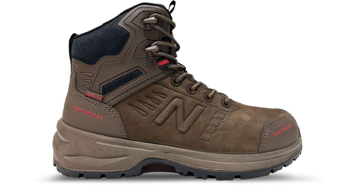 New Balance Composite Toe Calibre Industrial Boot in Brown for Men Lyst