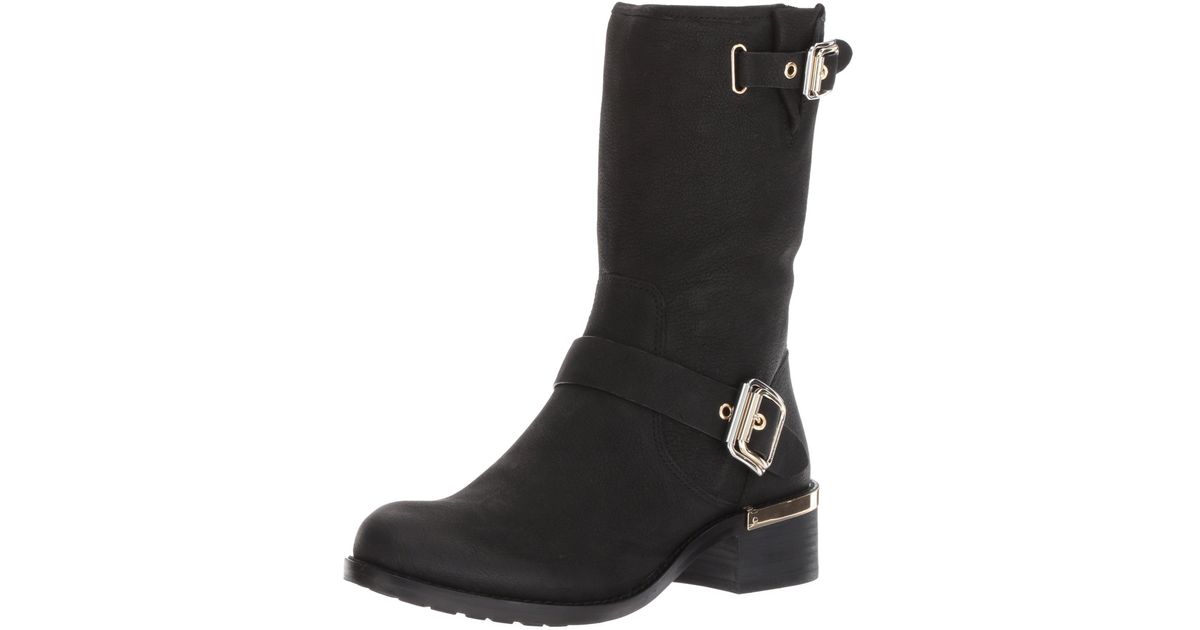 Vince Camuto Windy Motorcycle Boot in Black - Save 58% - Lyst