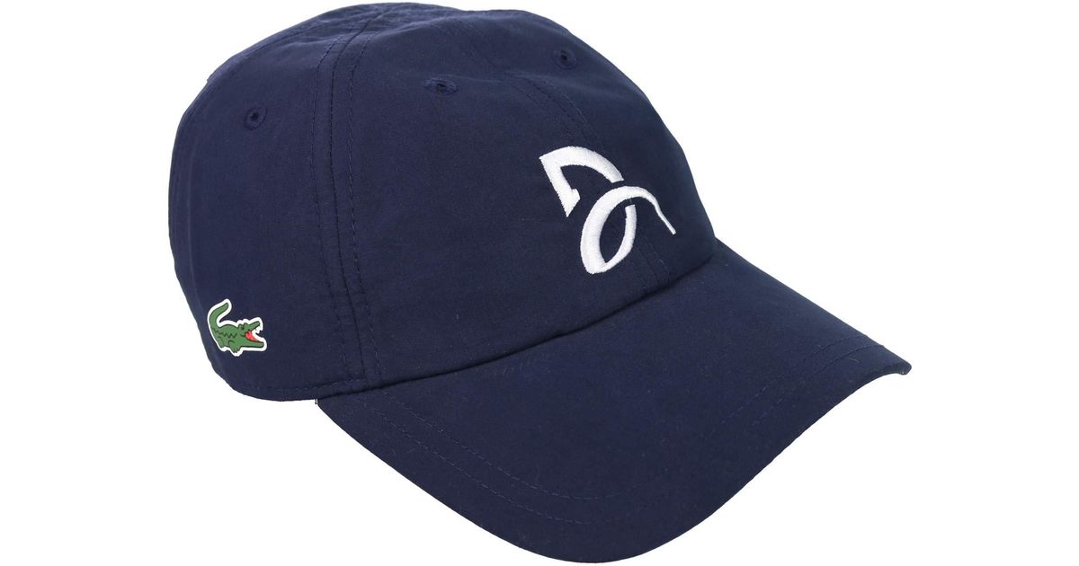 Lacoste Mens Sport Novak Microfiber Tennis Cap