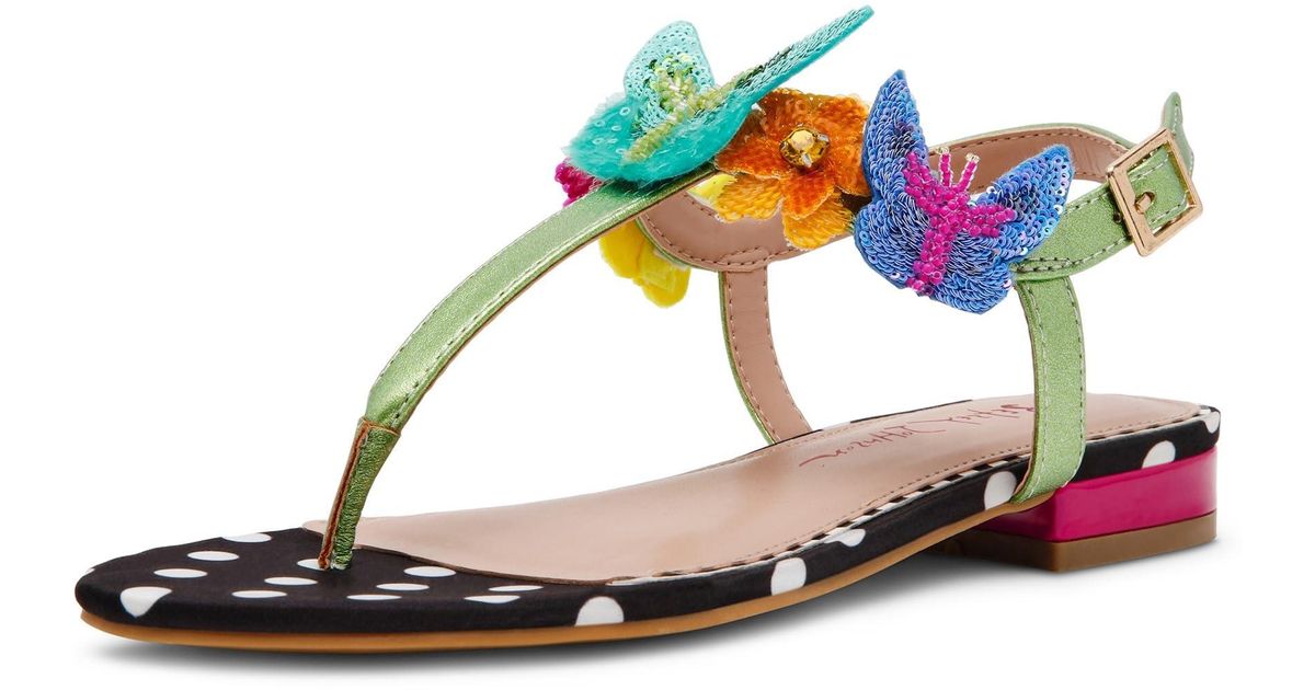 Betsey Johnson Halie Sandal in Black