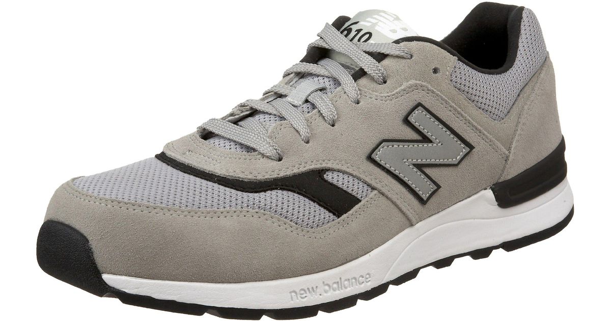 New Balance 610 V1 Sneaker in Grey/Black (Gray) for Men | Lyst