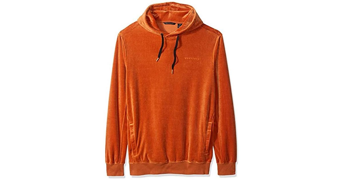 sean john orange hoodie