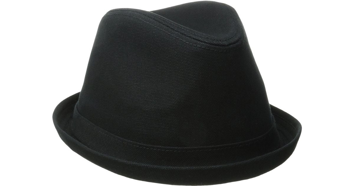 Straw Hat Levi's Men's Classic Fedora Hat, Brown Packable, Small